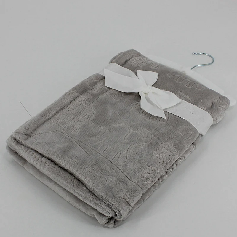 3D Elephant Baby Blanket